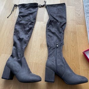 Auth New Catherine Malandrino Thigh High Boots